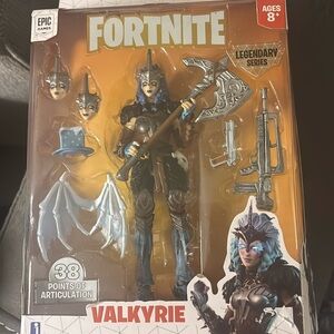 Fortnite Valkyrie 8 piece toy set never opened (011)